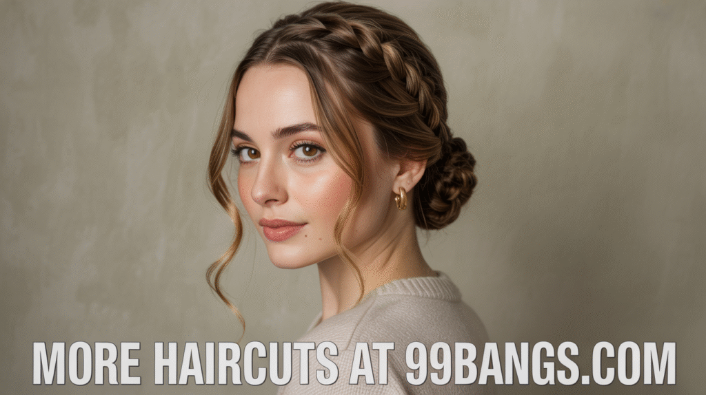 photo of Braided Bun hair