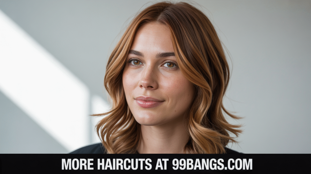 photo of Copper Balayage hair