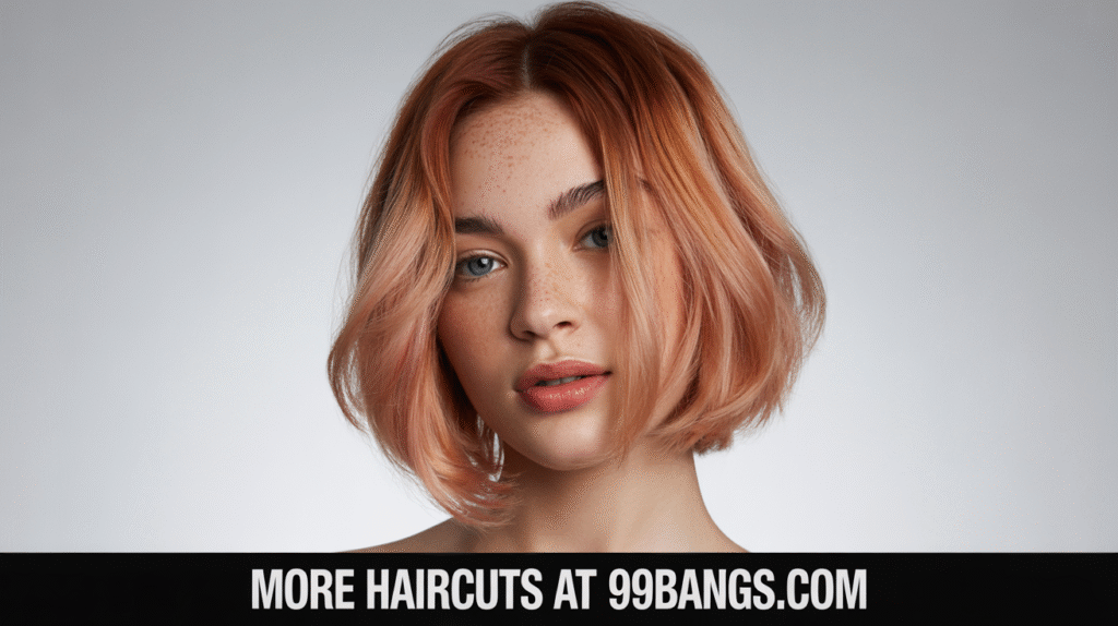 photo of Copper Ombré haircut