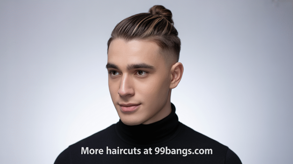 photo of Half-Up Mini Bun image