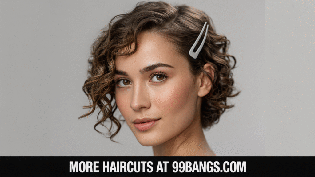 photo of Loose Curls + Hair Clip Combo image