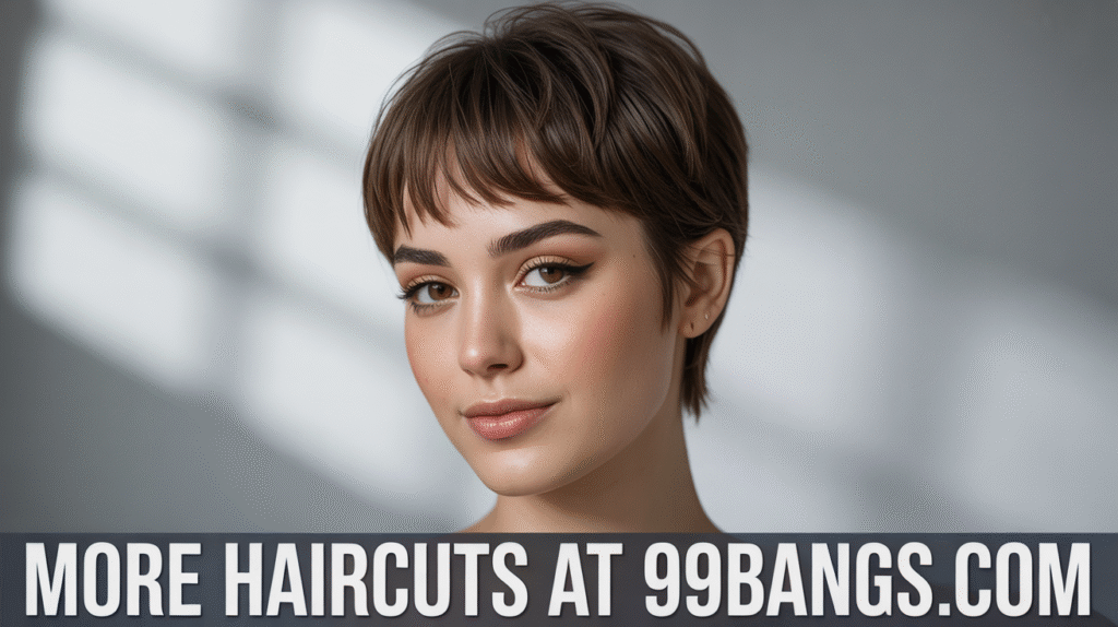 photo of Pixie with Baby Bangs