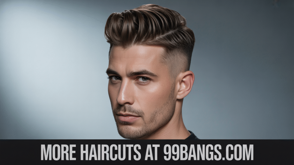 photos of Pompadour + Fade