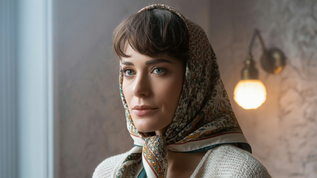 photo of Scarf or Headband Wrap hair