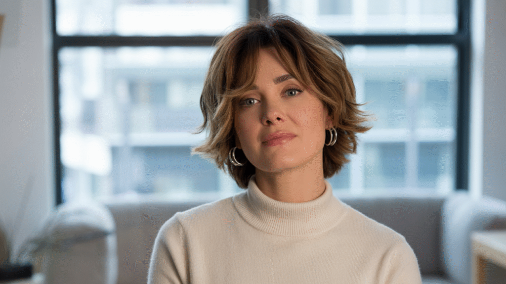 photo of Short Shag with Bangs