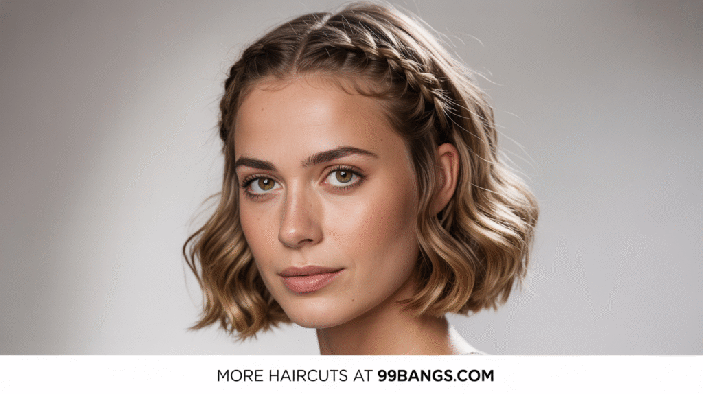 photo of Shoulder-Length Braided Bob