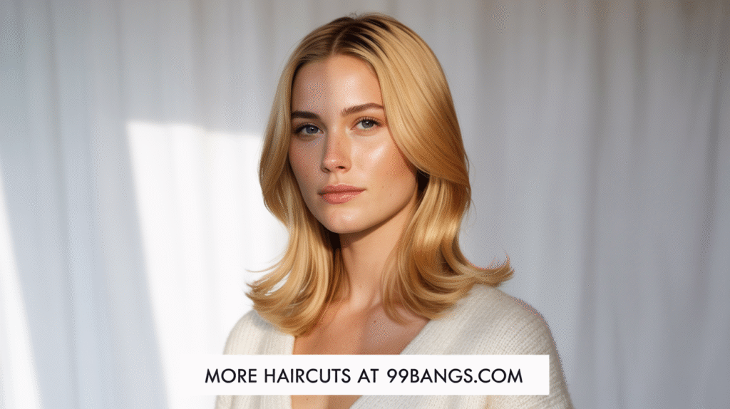 photo of Sleek & Straight Honey Blonde