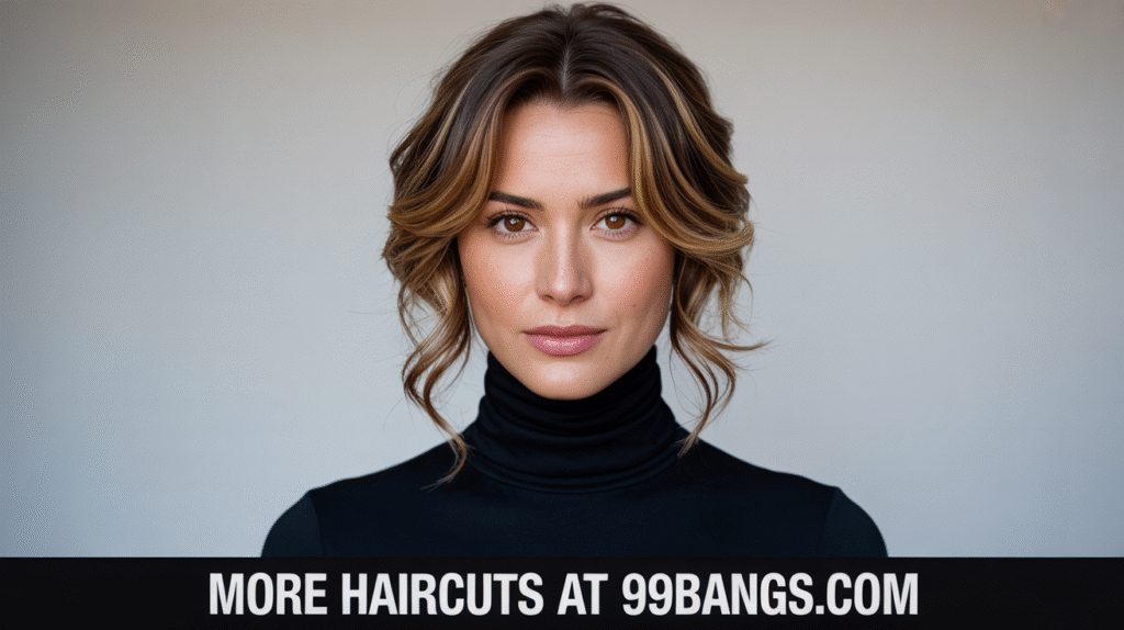 photo of Sun-Kissed Chocolate hair