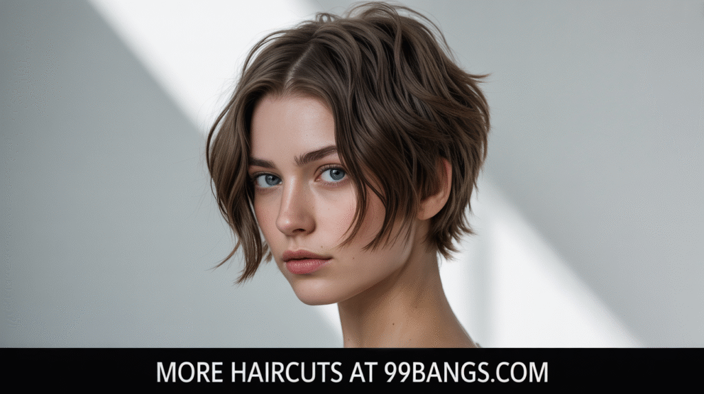 photo of The Wolf Bob (Shag + Mullet) haircut