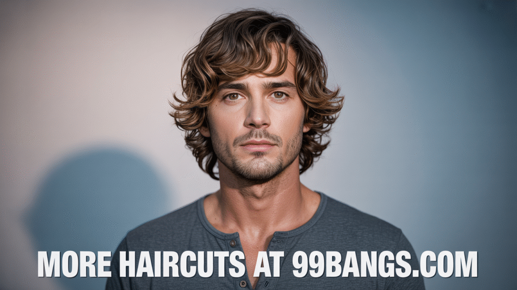 photo of Wavy Medium Shag haircut