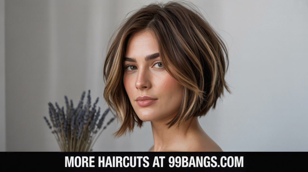 photos of a textured bob haircuts