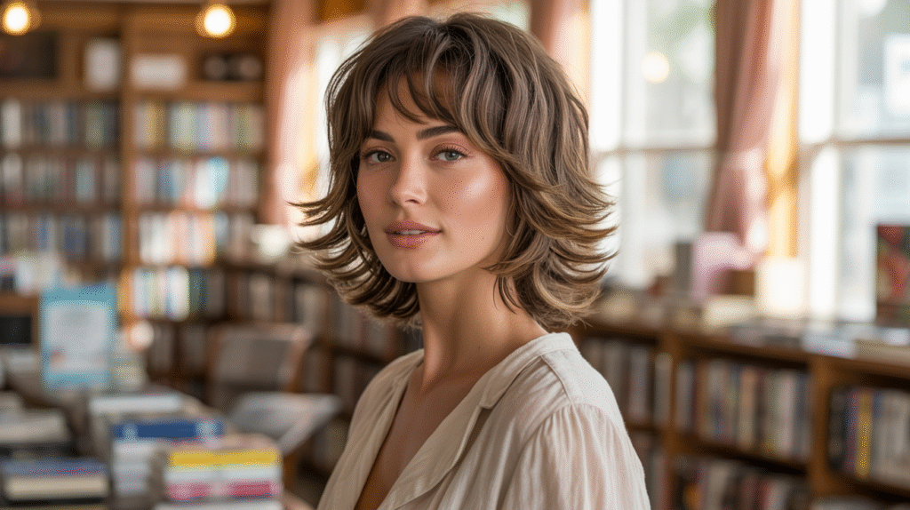 photo of a classic layered shag haircut - 99bangs.com