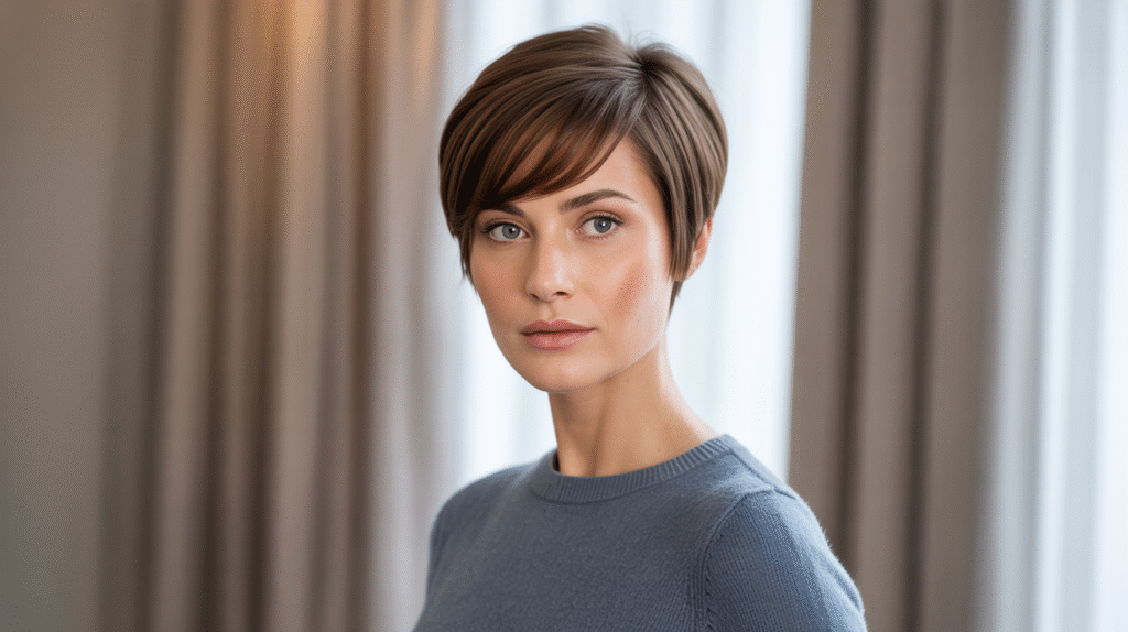 photo of a classic pixie cut - 99bangs.com