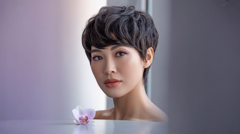 photo of Pixie Cut with Wispy Layers