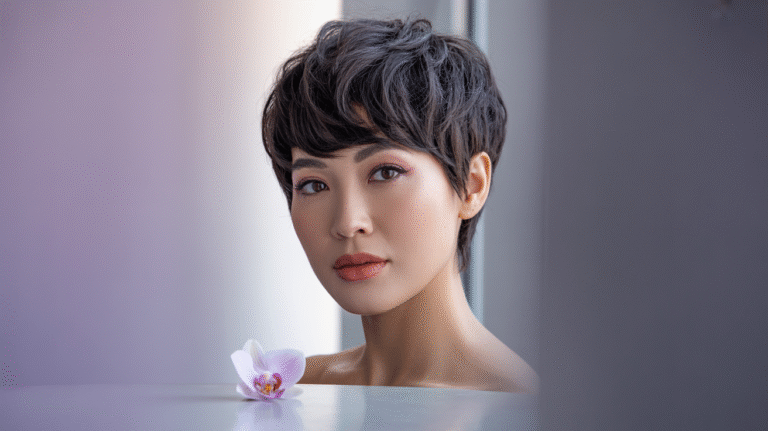 photos of Trendy Asian Haircuts for Fine Hair: Styling Tips and Inspiration